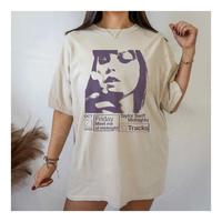 Gambar Kaos T Shirt Taylor Swift Midnights Album Cover - Biru Muda, S dari FansterID undefined 3 Tokopedia