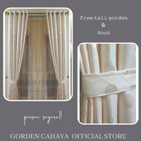 Gambar Gorden minimalis motip pulkadot/hordeng/gordyn/korden/tirai gordyn - Cream, 5gelembungT200 dari cahayagorden84 undefined 5 Tokopedia