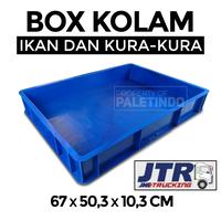 Gambar Kolam Box Ikan Kura 67 x 50,3 x 10,3 Cm Kirim KARGO dari PALETINDO PRAKARSA U undefined 1 Tokopedia