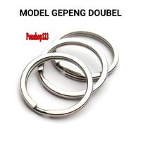 Gambar Ring gantungan kunci gepeng tebal isi 144 ring double - 50Pcs 35mm GPG dari Ponshop1234 undefined 3 Tokopedia