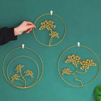 Gambar Pajangan Hiasan Dinding Nordic Gold Leaf Wall Ornaments Home Decor - TYPE 1 dari PointZero Store undefined 5 Tokopedia