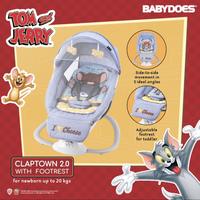 Gambar Bouncer Swing Babydoes Claptown Footrest / Ayunan Bayi Elektrik dari ModernMoms undefined 1 Tokopedia