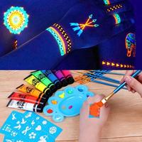 Gambar 10ml UV PAINT Body Paint Glow in The Dark Cat UV untuk Body Painting - Pink dari iNt Gallery undefined 5 Tokopedia