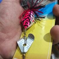 Gambar umpan kodok fiber xenon untuk casting gabus baitcasting - Merah Muda dari pacific spot jakarta undefined 5 Tokopedia