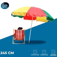Gambar Payung Jualan,Pantai UK 220cm Tinggi 2 Meter UV Tidak Tembus Panas dari Toko Musa Alamudi undefined 4 Tokopedia