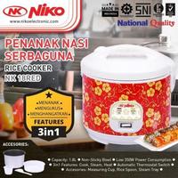 Gambar Niko Magic Com NK-18RED 1.8 Liter Penanak Nasi Rice Cooker 350 W dari Home Electro undefined 1 Tokopedia