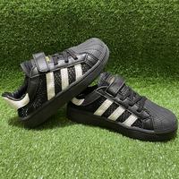 Gambar Sepatu Anak Second Adidass Superstar Black White Velcroooooo - 30 dari JAZ 2nd Shoes Store undefined 2 Tokopedia