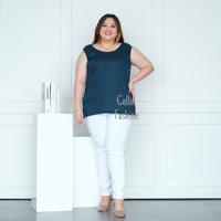 Gambar Singlet Wanita SUPER JUMBO / Tanktop Tali Lebar SUPER JUMBO dari Collin Fashion undefined 4 Tokopedia