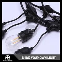 Gambar KABEL FITTING GANTUNG/LAMPU CAFE DEKORASI/KABEL LAMPU KAFE OUTDOOR - 10M 10 FITTING dari AgenLampu undefined 2 Tokopedia