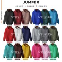 Gambar (PROMO) Jaket Polos Sweater Hoodie Jumper Polos Hijau Fuji - JUMPER KUNING, M dari Rumah Baselayer undefined 4 Tokopedia