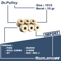 Gambar DR PULLEY 1512 ROLLER MIO MIO J SOUL NOUVO X-RIDE 7gr s/d 10,5gr dari OZZIE.MOTOR undefined 4 Tokopedia