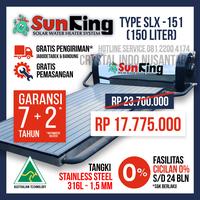 Gambar SUNKING SOLAR WATER HEATER (Pemanas Air Tenaga Matahari) - GSX 151LTR dari Crystal Indo Nusantara undefined 1 Tokopedia