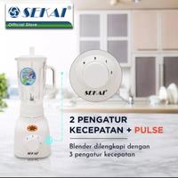 Gambar SEKAI Blender Kaca 1 Liter 2 In 1 GB 751 GL - Kaca dari Fortuna Home Elektronik undefined 5 Tokopedia