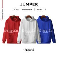 Gambar (PROMO) Jaket Polos Sweater Hoodie Jumper Polos Hijau Fuji - JUMPER KUNING, M dari Rumah Baselayer undefined 5 Tokopedia