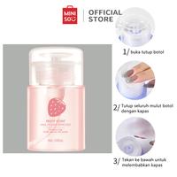 Gambar Miniso Nail Polish Remover PEMBERSIH KUTEK Penghapus Kutek cat kuku - peach dari minisoshopid undefined 1 Tokopedia