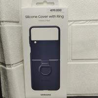 Gambar Silikon Case Galaxy Z Flip4 Silicone Cover with ring -Original samsung - Green dari VLI-Official Store undefined 4 Tokopedia