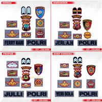 Gambar BET BORDIR FULL SET KESATUAN TIMBUL - BARESKRIM dari Griya Bordir dan Konveksi undefined 3 Tokopedia