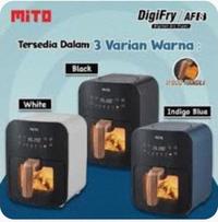 Gambar Digital Air Fryer MITO AF8 / AF 8 Wadah Panci Transparan Kapasitas 4L - Blue Indigo dari DANAU MAS undefined 4 Tokopedia