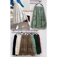 Gambar ROK TUTU MAXI BRUKAT PREMIUM IMPORT , ROK TUTU BROKAT ORI PREMIUM - Abu-abu dari VIOLETTEMODE.ID2 undefined 1 Tokopedia