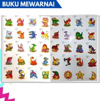 Gambar BUKU ANAK-GOLDEN AGE COPY COLORING MEWARNAI DINOSAURUS dari Buku Dunia Anak undefined 4 Tokopedia