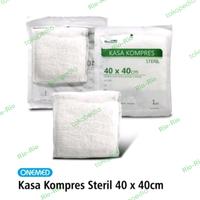 Gambar Kasa Kompres Steril / Kassa Sterile 40 x 40 / Perban Penutup Luka dari Rio - Rio undefined 1 Tokopedia