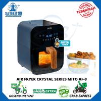 Gambar AIR FRYER CRYSTAL SERIES MITO AF-8 - Indigo Blue dari SATELIT 99 MESINTRONIK undefined 1 Tokopedia