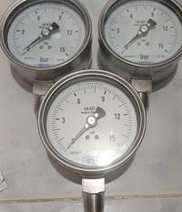 Gambar Pressure gauge Wika 4" inch 0-15 Bar full SS drat 1/2" NPT SS dari Cipta Kharisma Mulya undefined 3 Tokopedia