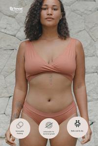 Gambar Sare Studio Cita Padded Tencel Bralette 2 Packs in Mix Color - M dari SARE Studio_NEW undefined 5 Tokopedia
