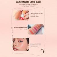 Gambar SANIYE R1214 MATTE KOREA BLUSHON LIQUID BLUSH BEAUTIFUL FACE MAKEUP - #04 dari DUNIA RIAS undefined 4 Tokopedia