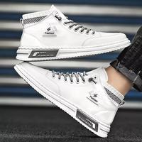 Gambar Sepatu High Top Pria Classic Off White Wanita Pria Import Korean Style - Putih, 40 dari maximalism undefined 3 Tokopedia