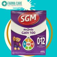 Gambar SGM ANANDA GAIN 100 400GR 0-12 BULAN dari FARMA CARE undefined 1 Tokopedia
