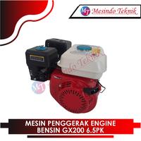 Gambar MESIN PENGGERAK ENGINE BENSIN GX200 6.5PK dari Mesindo Teknik undefined 1 Tokopedia