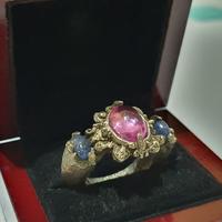 Gambar dijual cincin peninggalan majapahit pink sapphire dari knowing digital undefined 3 Tokopedia