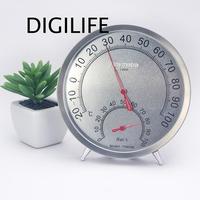 Gambar Thermometer Hygrometer Anymetre Stainless TH600B Analog Termometer Hig dari DIGILIFEINDO undefined 1 Tokopedia