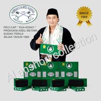 Gambar peci cap 2 kunci / dua kuntji - Tinggi 9, grosir 20 pcs dari alanshori collection undefined 1 Tokopedia