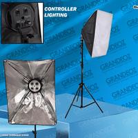 Gambar Softbox 50x70cm Fotografi Studio Lighting E27 Youtuber 4 Lampu Bholam - SOFTBOX 4 SOKET dari Distributorgadget.com undefined 3 Tokopedia