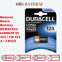 Gambar Baterai Batre Battery DURACELL LITHIUM 3V 123 / CR 123 A / CR123 dari BOS BATERAI undefined 1 Tokopedia