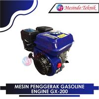 Gambar MESIN PENGGERAK GASOLINE ENGINE GX-200 dari Mesindo Teknik undefined 1 Tokopedia