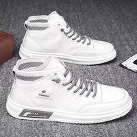 Gambar Sepatu High Top Pria Classic Off White Wanita Pria Import Korean Style - Putih, 40 dari maximalism undefined 4 Tokopedia