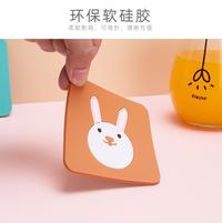 Gambar Tatakan Gelas Anti Slip Panas Alas Cangkir Mug Karakter Karet Silicon - Paus dari piepiebakewareofficial undefined 4 Tokopedia
