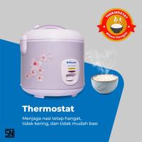 Gambar MIYAKO MCM-509 Rice Cooker 1.8 Ltr Magic Com Listrik Penanak Nasi Mejikom Warmer Plus Panci Anti Lengket dari Grosir PGS undefined 3 Tokopedia