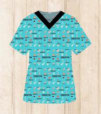 Gambar Obgyn Baju Jaga Dokter / Scrub Dokter dari Aluna Scrub undefined 3 Tokopedia