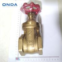 Gambar ONDA Gate Valve 2" Katup Keran Stop Kran PDAM Pipa Kuningan Drat Dalam dari Sadar Jaya Maju undefined 3 Tokopedia