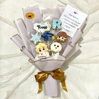 Gambar Buket Cookies / Cookie Bouquet Flower Graduation Frozen – Buket Hadiah Ulang Tahun & Wisuda Graduation Gift Unik Edible Custom - Tanpa Bunga, GRAB/GOJEK dari Crumbella.id undefined 1 Tokopedia