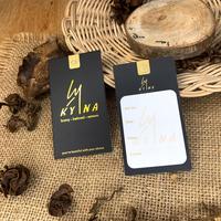 Gambar HANGTAG TEBAL PREMIUM CUSTOM/LABEL HANBGTG BAJU/LABEL MEREK/LABEL - POIL SAJA, 1000dz/12.000 p dari Barok Label undefined 5 Tokopedia
