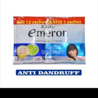 Gambar SHAMPOO EMERON 1 RENCENG ISI 12 SACHET @12ML - anti ketombe dari Warung Entong undefined 2 Tokopedia