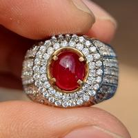 Gambar Natural HQ Batu Pigeon Blood Red Ruby Burma Mogok Myanmar 1.30 Cts dari The Luffy Permata undefined 2 Tokopedia