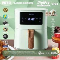 Gambar air fryer MITO AF 1 digital deep fryer 4 ltr low watt - Hijau dari Pajarelektronika undefined 2 Tokopedia