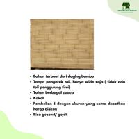 Gambar Tirai Bambu Kerai Bambu Wide Tirai Bambu 1,5 x 2 Meter dari GROSIR PADA BERKAH undefined 2 Tokopedia