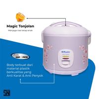 Gambar MIYAKO MCM-509 Rice Cooker 1.8 Ltr Magic Com Listrik Penanak Nasi Mejikom Warmer Plus Panci Anti Lengket dari Grosir PGS undefined 2 Tokopedia